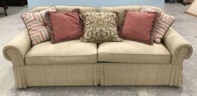 Michael Thomas Upholstered Two Cushion Sofa