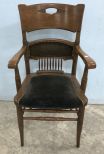 Vintage Oak Arm Chair