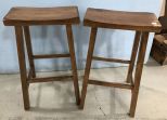 Primitive Reproduction Bar Stools