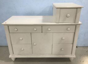 Modern White Double Dresser
