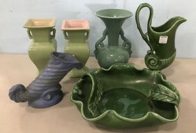 Group of Hand Made Pottery Pieces