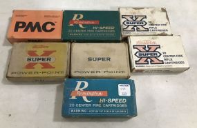 Seven Boxes of Cartridges