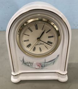 Seth Thomas Devonshire Porcelain Mantle Clock