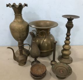 Group of Brass Decor Pieces
