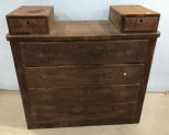 Antique Empire Dresser Base