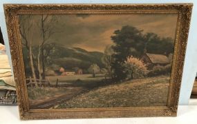 Robert Wood Print of Landscape