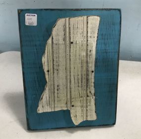 Hand Made State of Mississippi Picture Frame