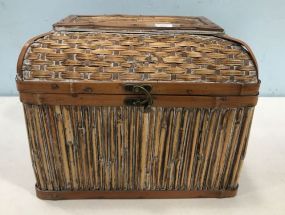 Decorative Woven Style Storage Box