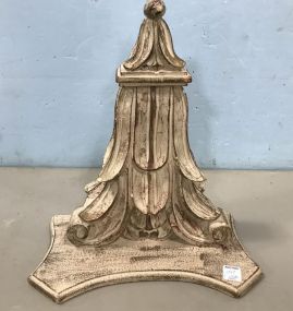 Distressed Queen Anne Wall Bracket