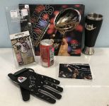 Group of Saints Superbowl Memorabilia