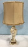 Vintage Alabaster Urn Table Lamp