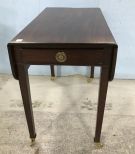 Antique Reproduction Federal Style Drop Side Table