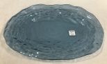 Annieglass Indigo Platter