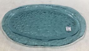 Annieglass Indigo Platter