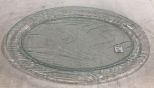 Annieglass Grove Large Serving Platter