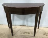 Finch Furniture Company Demi Lune Console Table