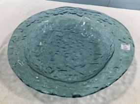 Annieglass Ultramarine Large Serving Bowl