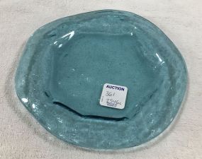 Annieglass Ultramarine Small Plate