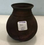 Signed Mississippi Pottery Vase