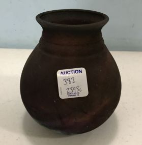 Signed Mississippi Pottery Vase