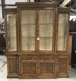 Bernhardt Hibriten Break Front China Cabinet