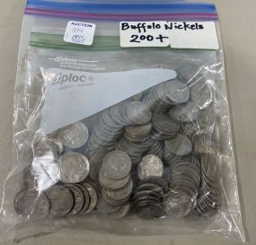 200 Plus Buffalo Nickels