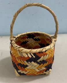 Small Choctaw River Cane Basket