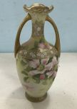 Hand Painted Nippon Porcelain Vase