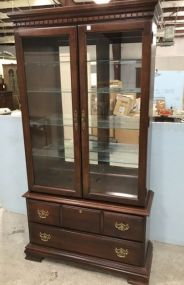 Web Company Chippendale Style Display Cabinet