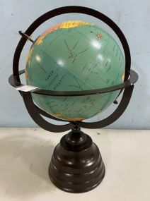 Modern Decorative World Globe on Stand