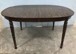 Vintage Oval Dining Table