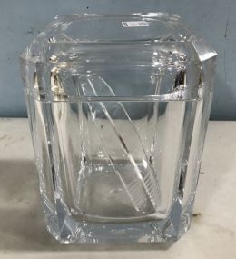 Art Deco Inspired Heavy Acrylic Ice Chest