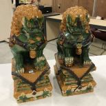 Modern Ceramic Foo Dog Statues