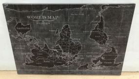 Oliver Gal Artist Co. Giclee Print of World Map