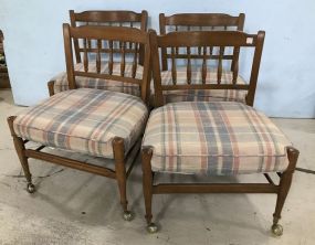 Four Early American Style Dining Chairs