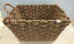 Large Decorative Woven Basket