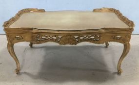 French Carved Coffee Table