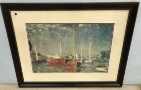 Large Sailing Boat Print