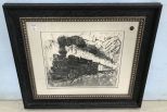 Olga Oliver Signed Train Block Artist Proof