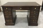 Hekman Cherry Kneehole Writing Desk