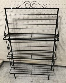 Wrought Iron Baker's Rack