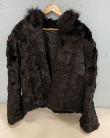 Vintage Black Mink Jacket
