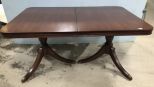 Mahogany Double Pedestal Dining Table