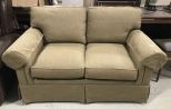 Sherril Brown Upholstered Love Seat