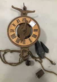 Vintage Wall Gravity Clock