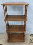 Maple Four Tier Bookcase