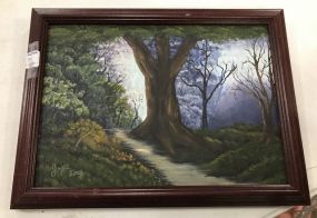 Joyce Grey Landscape Painting