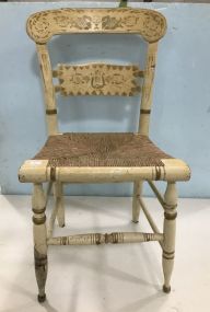Hitchcock Style Side Chair