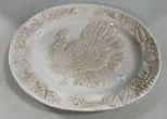 Large Ceramic Turkey Platter