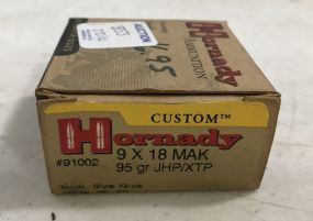 Hornady Custom 9 x 18 MAK